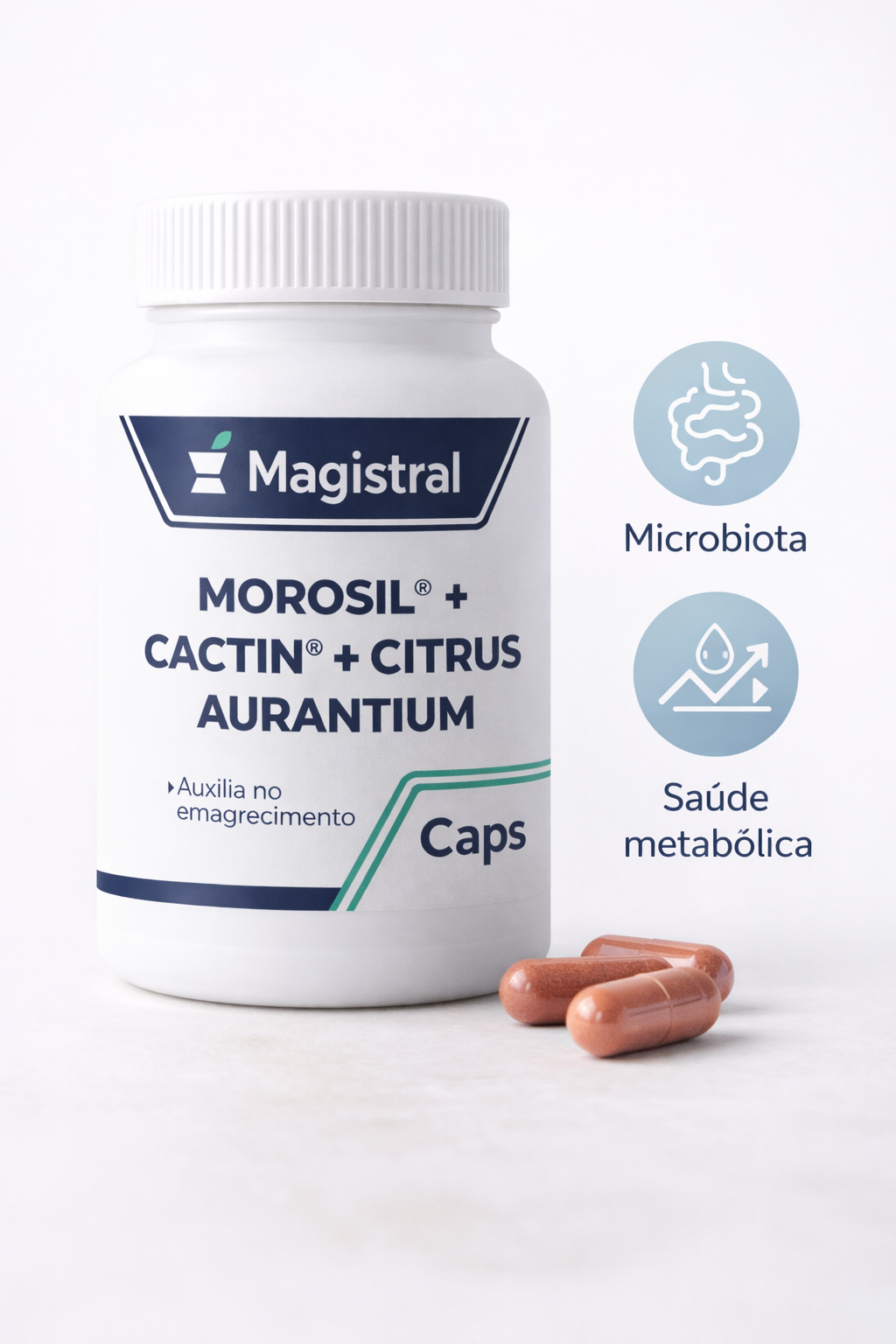 Morosil + Cactin + Citrus Aurantium (blend emagrecedor)