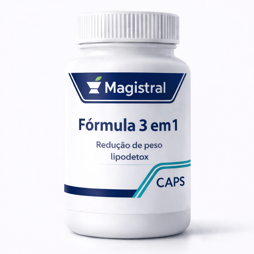 Fórmula 3 em 1 -  (redução de peso lipodetox)