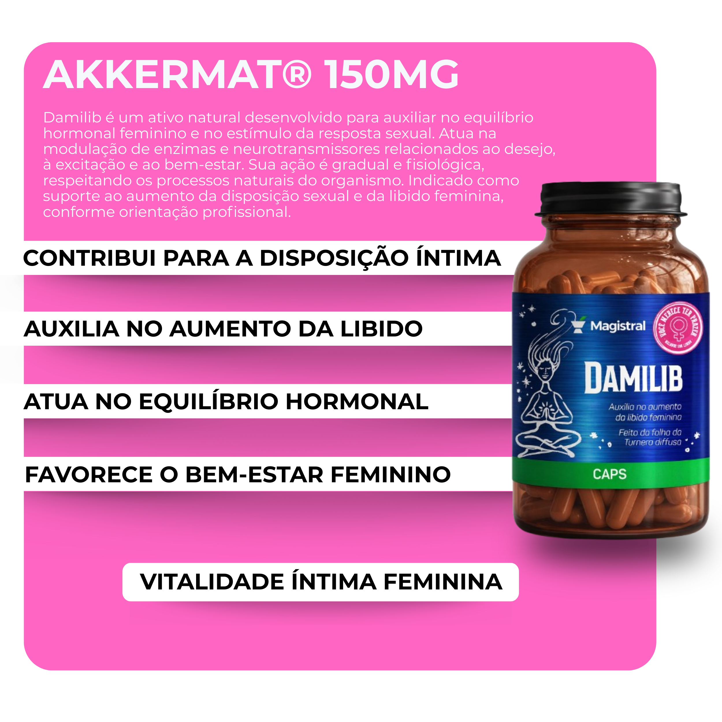 Damilib - 200mg (libido feminina)