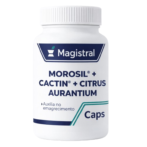 Morosil + Cactin + Citrus Aurantium (blend emagrecedor)