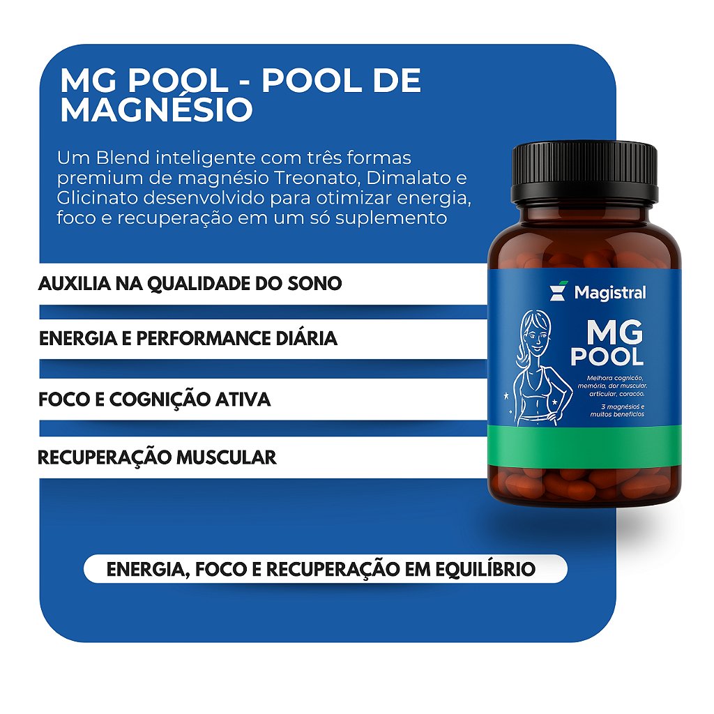 MG POOL - 30 doses - (POOL DE MAGNÉSIO)