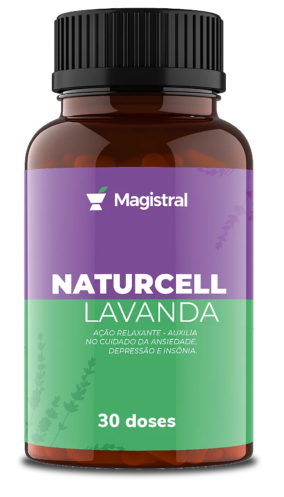 Naturcell Lavanda - 250mg (controle da ansiedade e insônia)